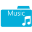 Folder Music Folder Icon 32x32 png